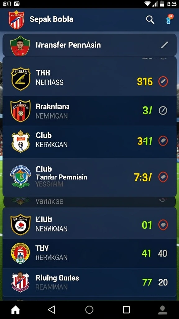 bajaj4d - Tampilan antarmuka yang intuitif dan mudah digunakan.