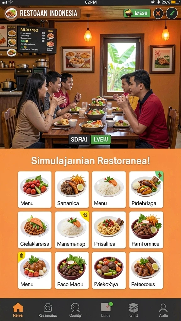 dkk - Karakter-karakter menarik dengan desain unik.