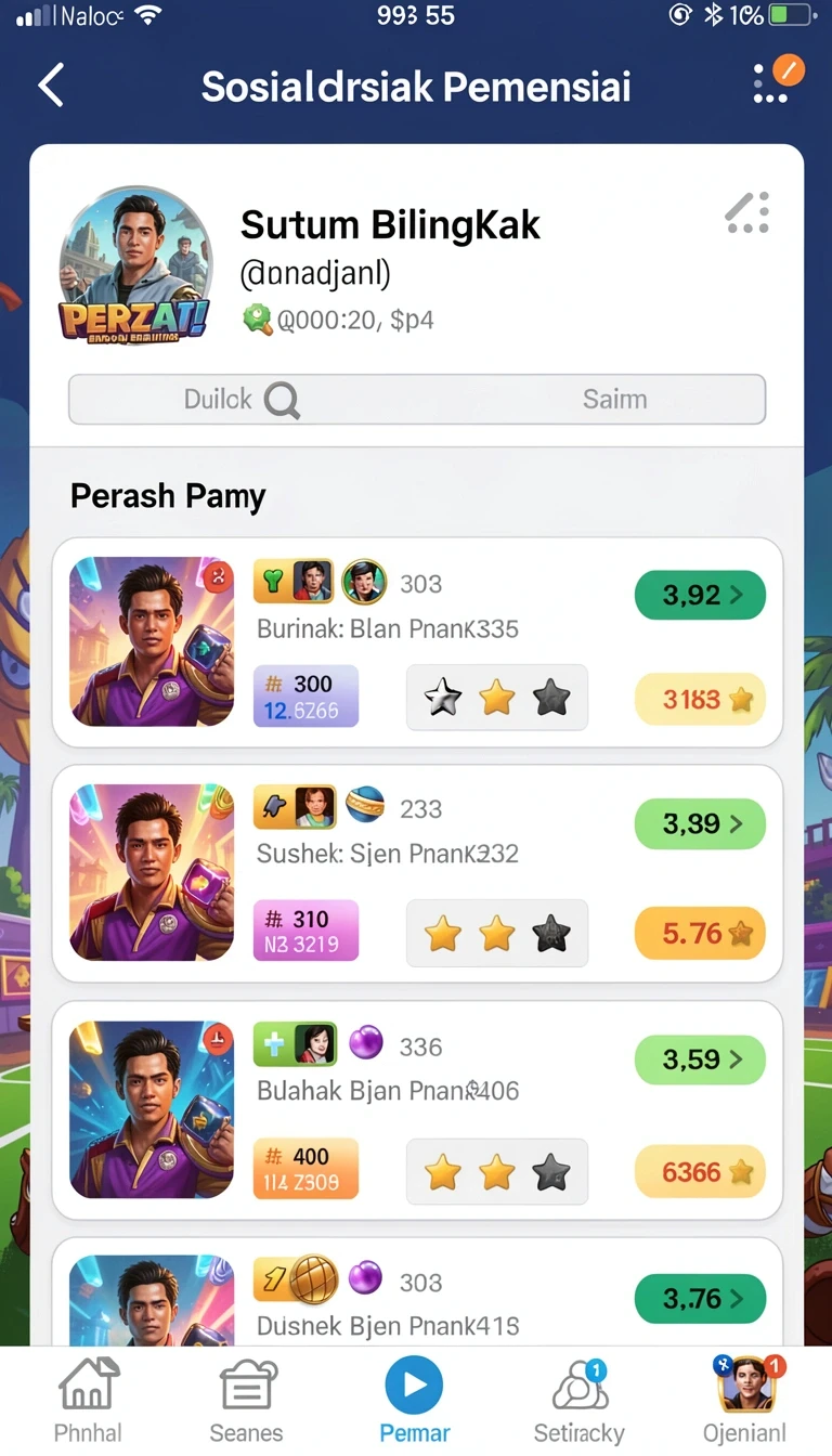 k234 - Tangkapan layar memperlihatkan tantangan level baru yang menarik.