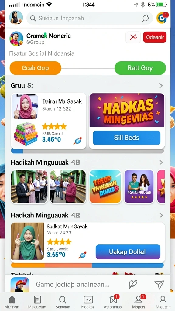 petirrp - Tangkapan layar fitur multiplayer yang menarik.